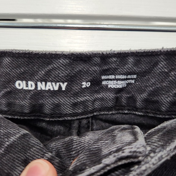 Old Navy Mini Dark Gray Denim Skirt High Rise 20 - Picture 3 of 4